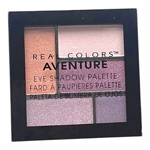 Real Colors Aventure Eye Shadow Palette - Rose Gold, Purple Shades